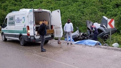 Ordu'da kızı Dilanur Çakmaktaşı'nı doktora götürürken kaza yapan Osman Çakmaktaşı öldü