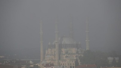 Selimiye sisler içinde kayboldu