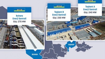 Türk şirketi,  Özbekistan'daki üç doğal gaz santralini devreye aldı