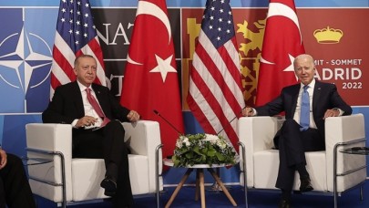 Cumhurbaşkanı Erdoğan ile ABD Başkanı Biden ile görüştü