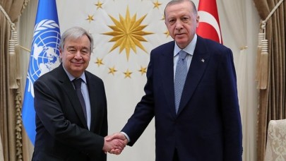 Cumhurbaşkanı Erdoğan,  BM Genel Sekreteri Guterres ile telefonda görüştü