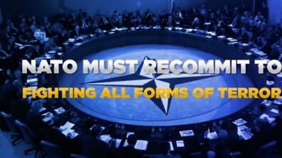 Cumhurbaşkanı Erdoğan,  NATO liderlerine terörün gerçek yüzünü gösteren videoyu izletti