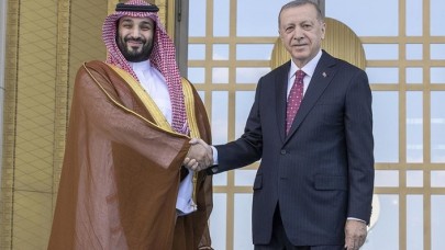 Cumhurbaşkanı Erdoğan,  Suudi Arabistan Veliaht Prensi Selman'ı işte böyle karşıladı