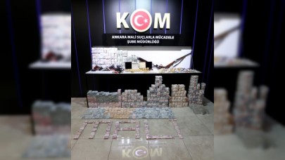 "Demir Yumruk" operasyonunda 8 bin 690 banka hesabı ile bir özel uçağa el konuldu