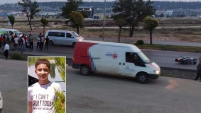 Gaziantep'te TIR'ın altında kalan 14 yaşındaki Yusuf Kılıç öldü