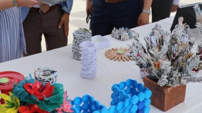 Havza MTAL'de sıfır atık sergisi ve kermes düzenlendi