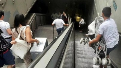 İstanbulluların yürüyen merdiven çilesi: Vatandaşları çileden çıkardı!