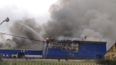 Kocaeli'de kimya fabrikasında yangın