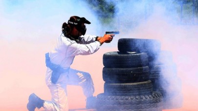 Koruma personeline zorlu parkurlarda 'VIP' eğitim