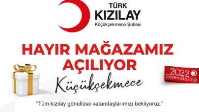 Küçükçekmece Kızılay ihtiyaç sahipleri için Butik Mağazası Açıyor