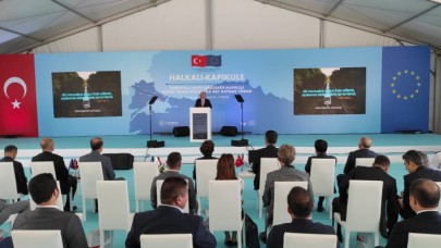 Londra'dan Pekin'e uzanan Demir İpek Yolu! Halkalı - Kapıkule Demiryolu Hata ilk ray kaynak töreni