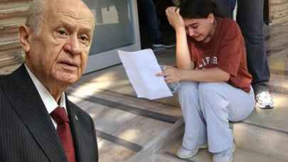 MHP Lideri Bahçeli,  sınav öncesi polise verdiği yanıtla yürekleri dağlayan Ayşe için devreye girdi