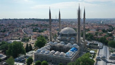 Mimar Sinan'ın 'şaheseri' Selimiye'de kapsamlı restorasyon sürüyor