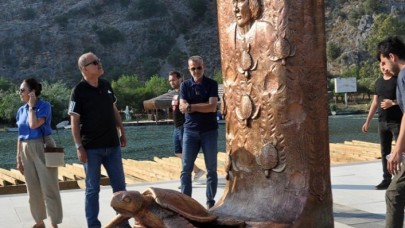 Muğla'da "Kaptan June Anıtı" açıldı