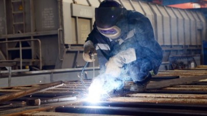 Sanayide çalışan kişi başına üretim endeksi ilk çeyrekte arttı