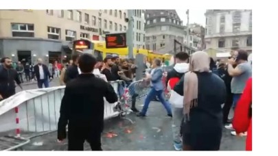 Terör örgütü yandaşı Avrupa,  başkentlerini PKK propagandalarına açtı