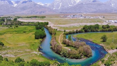 Tunceli'deki Munzur Vadisi Milli Parkı dron ile görüntülendi