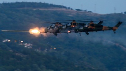 Türk ordusundan milli silahlarla tam isabet