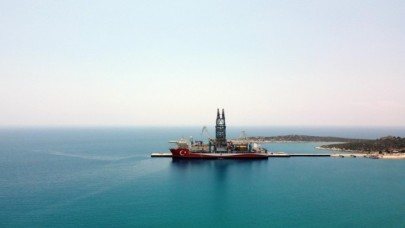 Türkiye'nin yeni sondaj gemisi Abdülhamid Han'da hazırlıklar sürüyor