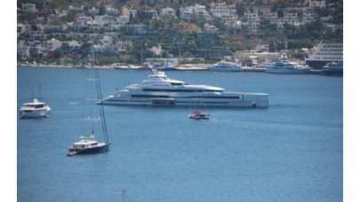 Bill Gates'in yüzen milyon doları yeniden Bodrum'da!