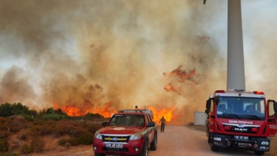 Çeşme hala yanıyor: 7 kişi gözaltına alındı