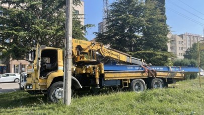 Çorum'da freni patlayan vincin kaldırımda çarptığı iki yaya hayatını kaybetti