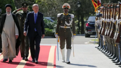 İran'da Cumhurbaşkanı Erdoğan için düzenlenen karşılama törenine çalınan müzik damga vurdu