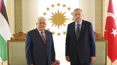 Cumhurbaşkanı Erdoğan,  Filistin Devlet Başkanı Abbas ile telefonda görüştü