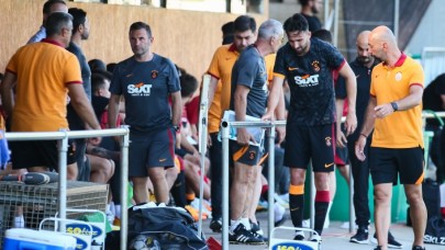 Galatasaray'ın hazırlık maçında Okan Buruk kahroldu