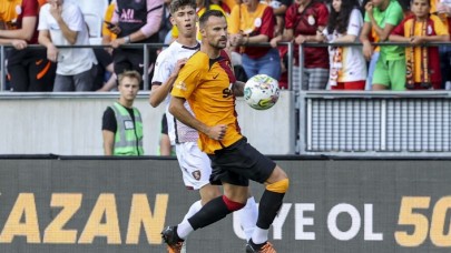 Galatasaray'ın tesellisi Seferovic: Salernitana'yı yenemedi