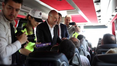 Görenler şaşkınlık geçirdi: Karşılarına birden bire Süleyman Soylu çıktı!