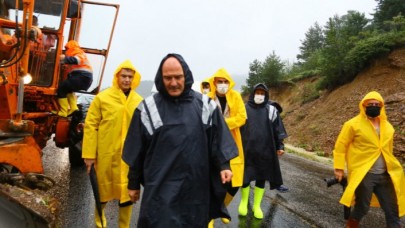 İçişleri Bakanı Soylu: Sel felaketinin yaşandığı Bozkurt'taki bodrum katları alındı