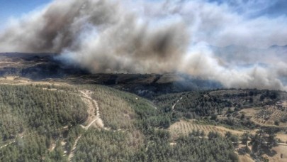 Manisa'daki yangına ilişkin 2 kişi tutuklandı