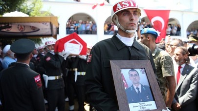 Şehit Piyade Teğmen Civelek,  Sakarya'da son yolculuğuna uğurlandı