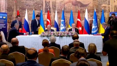 Umut İstanbul'dan doğdu! Tahıl koridoru için imzalar atıldı