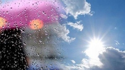 Türkiye'de bugün bir yanda yağmur,  bir yanda aşırı sıcak var: Fırtınaya da dikkat