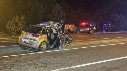 Zonguldak'ta Alman plakalı araç traktörle çarpıştı: Şermin Demirci öldü,  7 kişi yaralandı