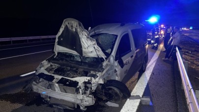 Aksaray'da bariyere çarpan araçtaki Osman Sur öldü