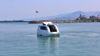 Amasyalı kardeşler karada karavan,  suda yat olabilen araç tasarladı