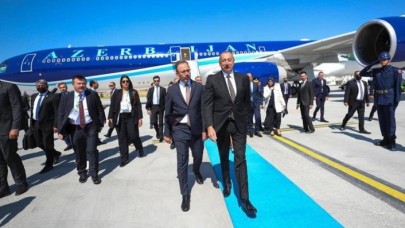 Azerbaycan Cumhurbaşkanı İlham Aliyev  Konya'da