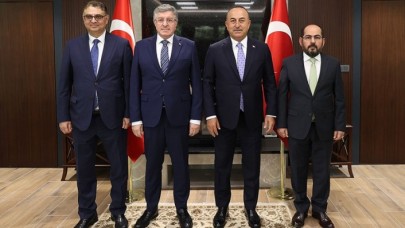 Bakan Çavuşoğlu,  Suriye muhalefet liderleriyle görüştü
