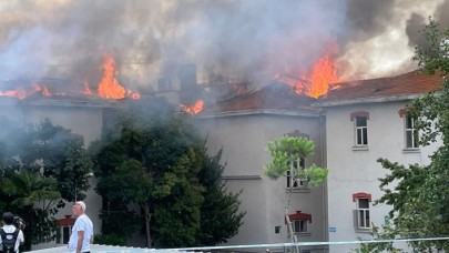 Balıklı Rum Hastanesi'nde yangın