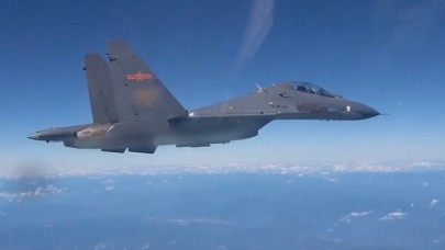 Çin'e ait 39 savaş uçağı ve 13 gemi Tayvan üzerinde
