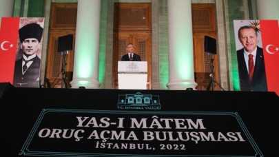 Cumhurbaşkanı Yardımcısı Oktay,  Yas-ı Matem Oruç Açma Programı'nda konuştu