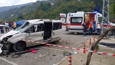 Dört gün önce evlenen çifti kaza ayırdı: Mesut Kuru öldü,  Nuray Kuru yaralandı