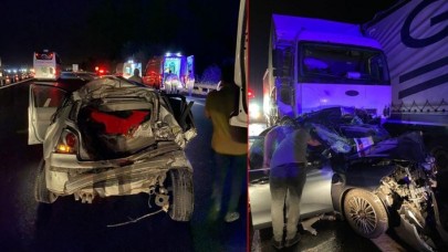 Düzce'de korkunç kaza: Ayaz Mehmet Erkan,  Vahide Gözde Erkan ve Öykü Erkan öldü