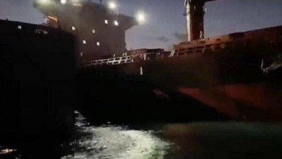 Facianın eşiğinden dönüldü! Ahırkapı'da gemi kazası