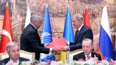 Guterres :İstanbul'da imzalanan tahıl anlaşması her şeyi değiştirdi