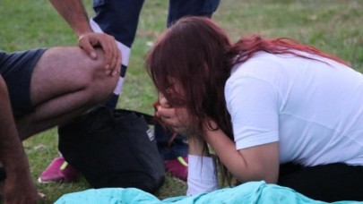 Kahramanmaraş'ta kaza: Batuhan Kılınç öldü. Eşi Fatmanur Kılınç elini öperek gözyaşı döktü