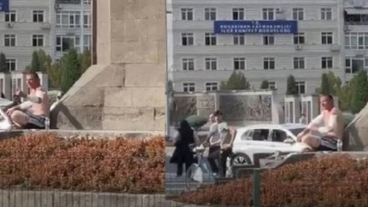 Kayseri'de bir kişi sokak ortasında 'açım' diyerek kendini kesti